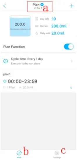 Overview of Micropump control interface