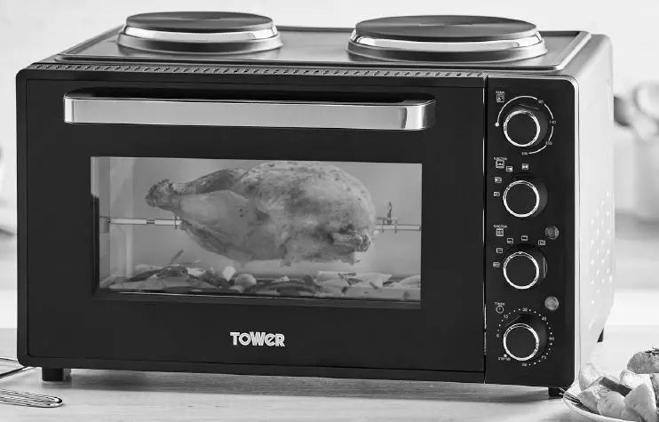ToWeR-T14045-Family-42-Litre-Mini-Oven-with-Hot-Plates-&amp-Rotisserie-PRODUCT