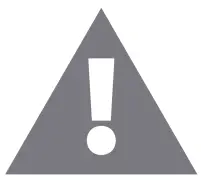 WARNING icon