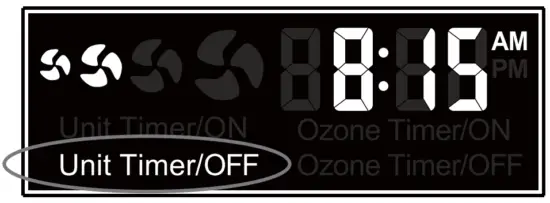 SETTING THE UNIT TIMER