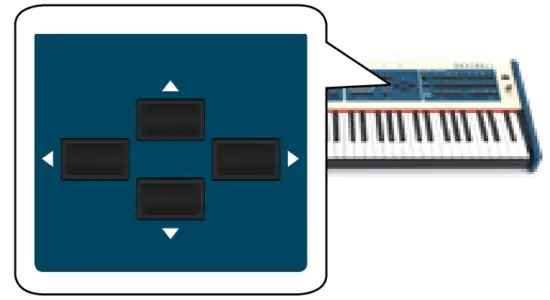 Moving the Cursor and Setting Parameter Values