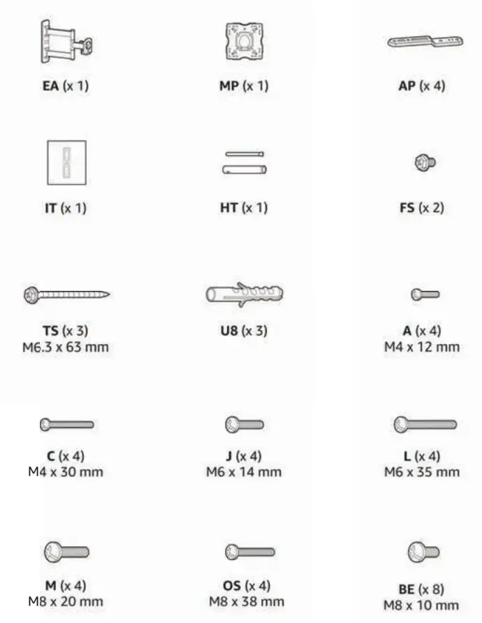 Amazon-Basics-Full-Motion-Articulating-TV-Monitor-Wall-Mount-for-22-55-Inch-TVs-and-Flat-Panels-fig-4