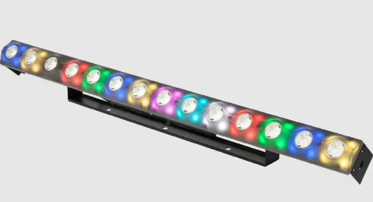 Ibiza 2-in-1 Warm White Blinder Matrix Animation Bar User Manual