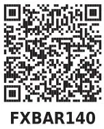 ibiza 2-In-1 Warm White Blinder Matrix Animation Bar - QR Code