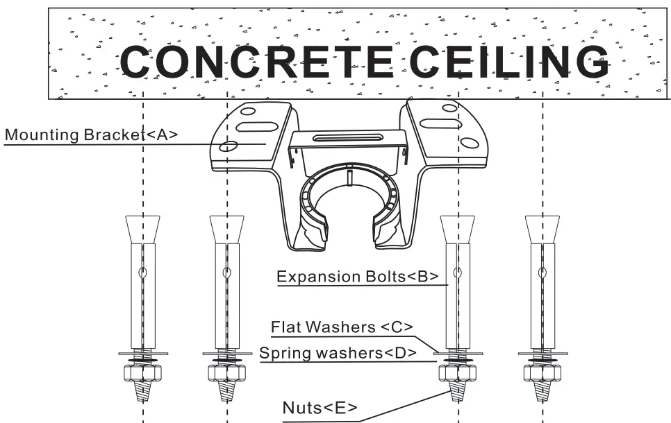 COSTWAY ES10070US 20 Inch Industrial Fan Lamp - fig 8