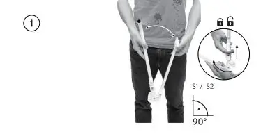 COSTWAY BB0486 Bed Rail Guard-fig-2