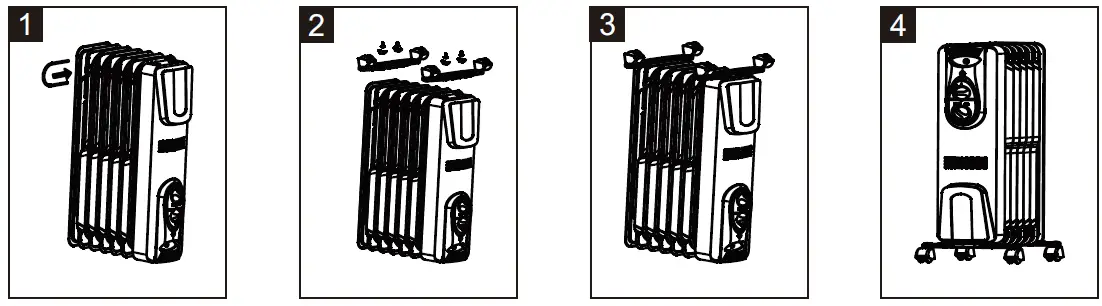 UTILITECH CYWE08-7-Oil-Filled-Radiator-FIG-3
