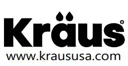 Kraus Ceramic Bathroom Vessel Sinks Installation Guide - logo
