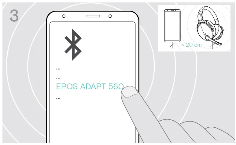 SENNHEISER ADAPT 560 On-Ear Bluetooth Headset with ANC 10