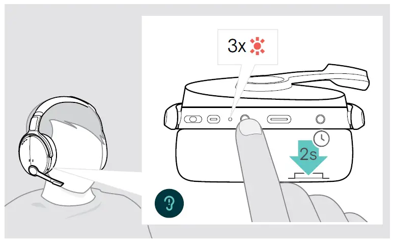SENNHEISER ADAPT 560 On-Ear Bluetooth Headset with ANC 17