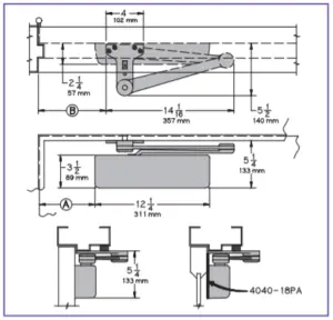 4040 SERIES EDA MOUNT
