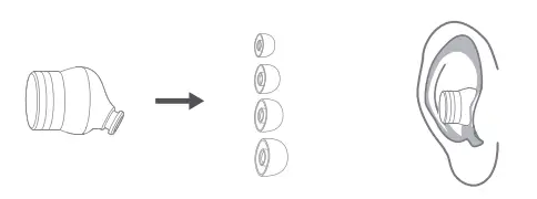 1MORE EC302 Headphones In-Ear AND Over-Ear-fig-3