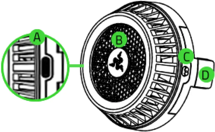 RAZER RC21 0179 Mobile Phone Cooler Chroma - cooler