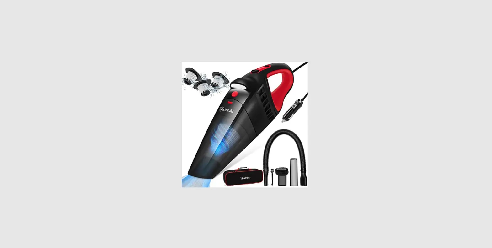 Astroai Ahvcjy801 Portable Car Vacuum Cleaner User Manual