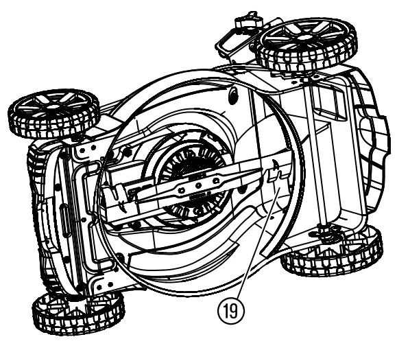 GARDENA Li 40 Battery Lawnmower - 11