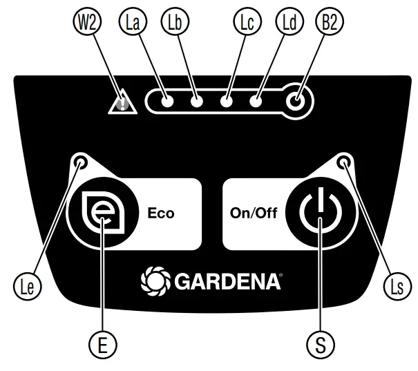 GARDENA Li 40 Battery Lawnmower - 4