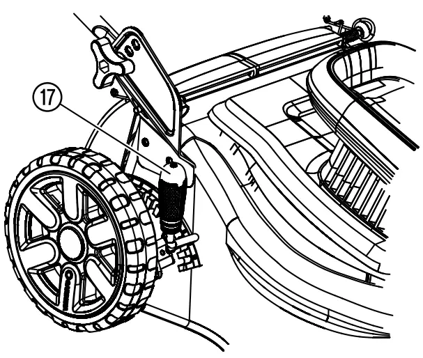 GARDENA Li 40 Battery Lawnmower - 8