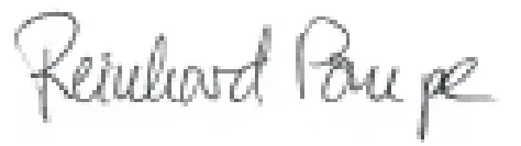 GARDENA Li 40 Battery Lawnmower - sign