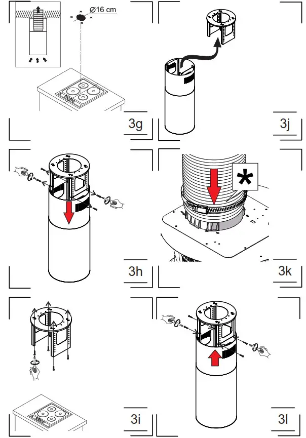 Amica OWC4241 Kitchen Extractor Hood - Fig 4