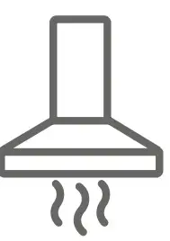 Amica OWC4241 Kitchen Extractor Hood