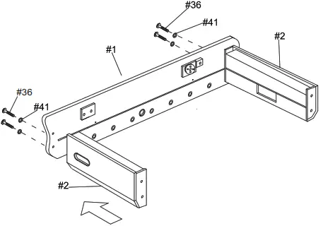 COUGAR A040.103.00 Scorpion Kick Football Table - fig3