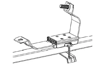 PANDUIT 1005512 Stainless Steel Quad Cable Cleat-fig8
