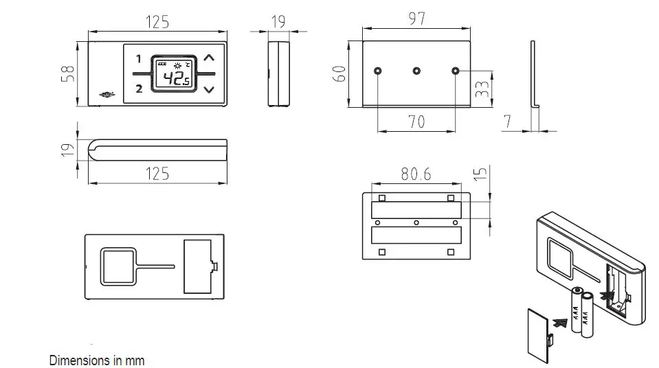 CLAGE-Remote-control-FX-for-instantaneous-water-heaters-fig-1