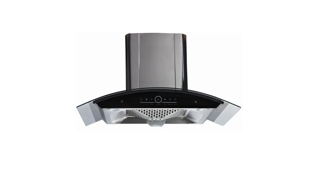Spiro Wall Chimney Hood Black Glass User Manual