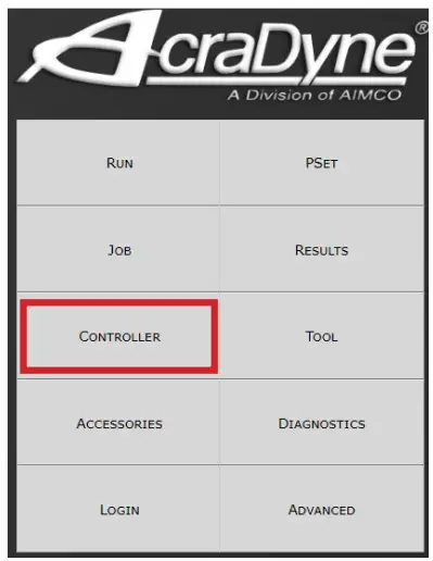 AcraDyne LIT-MAN177 Gen IV Controller Ethernet