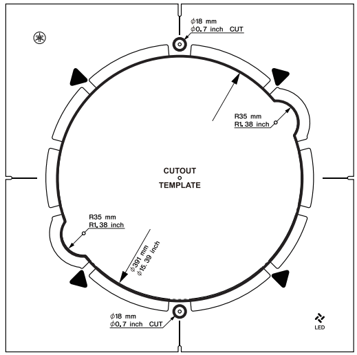 YAMAHA RM CG Ceiling Microphone - 3