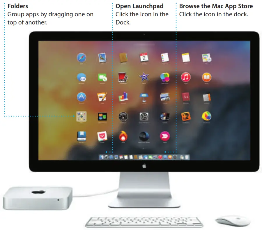 Hello Mac Mini --- Find the app you want
