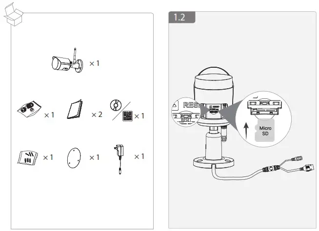 dahua HFW1230DS SAW WiFi Bullet Network Camera - overview 2