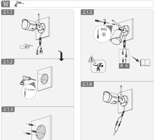dahua HFW1230DS SAW WiFi Bullet Network Camera - overview 3