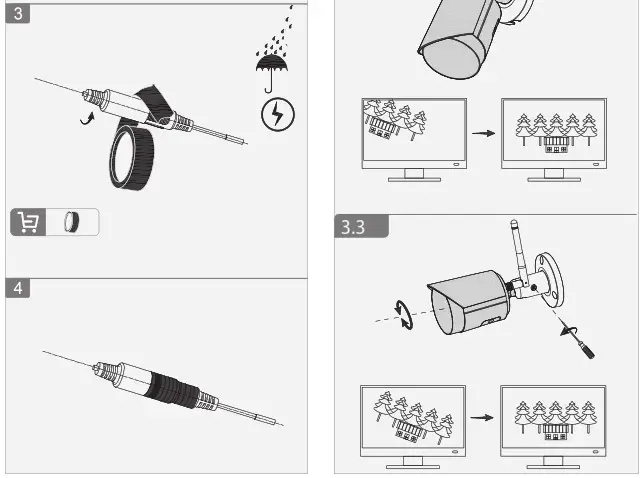 dahua HFW1230DS SAW WiFi Bullet Network Camera - overview 8