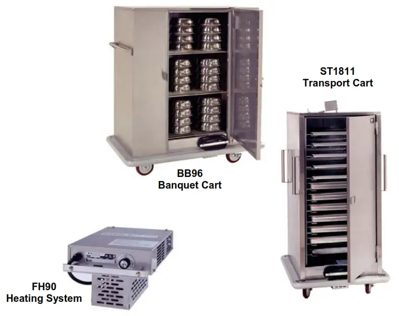 NAFEM 7919 70182 00 Heated Banquet and Transport Carts
