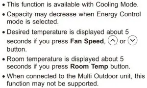 FIG 43 Using the Energy Control Function