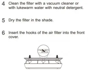 FIG 56 Clean the Air Filter