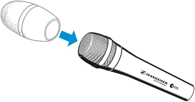 SENNHEISER E935 Handheld Dynamic Microphone A 04