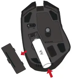 IOGEAR GKM602R Wireless Gaming Keyboard - Hardware Installation