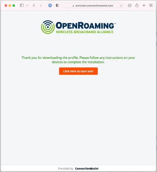 OpenRoaming App - Product Overview 2