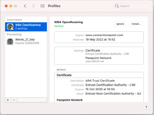 OpenRoaming App - Product Overview 4