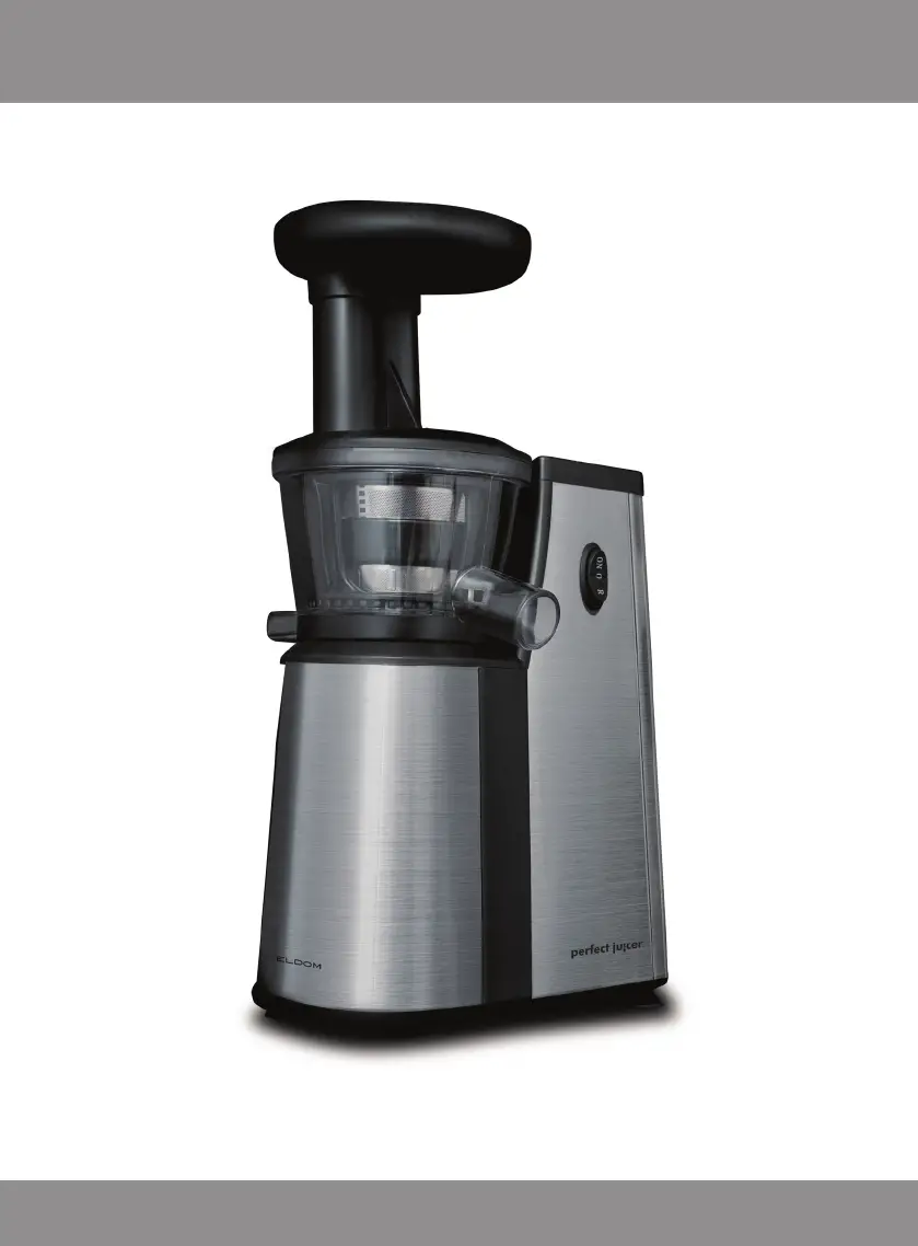ELDOM-PJ400-Perfect-Juicer-Instruction-Manual-product-image