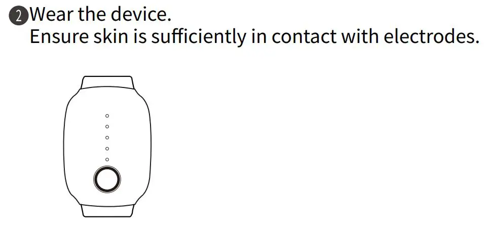 Emeterm TENS targeted Neuromodulation Instruction Manual-Wear the device