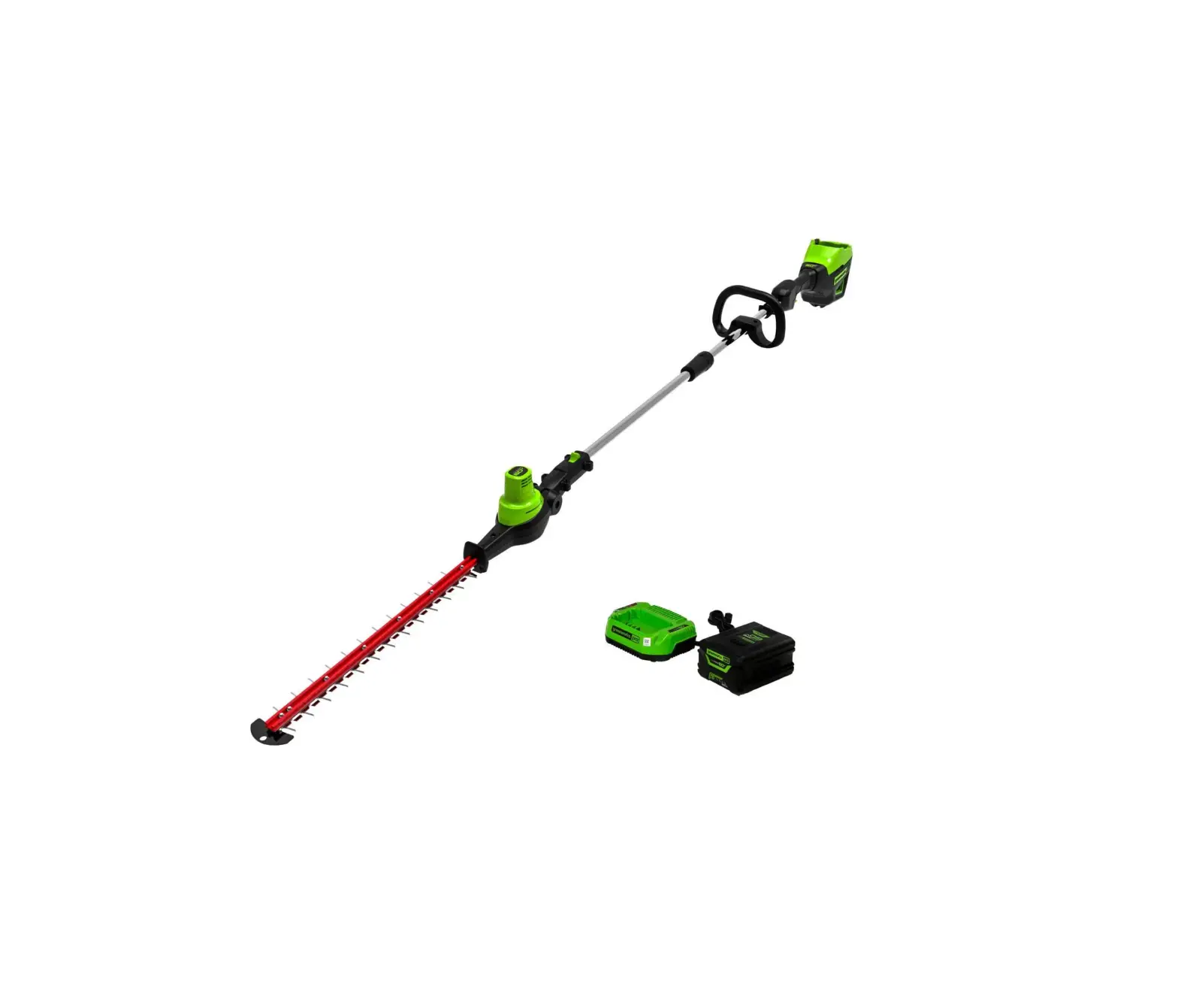 Greenworks Ph60l210 Pole Hedge Trimmer Instruction Manual