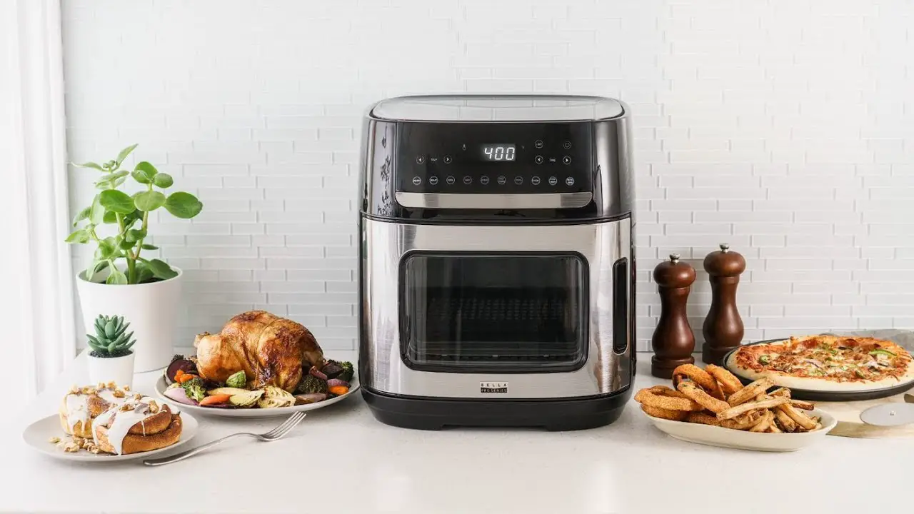 12.6qt Touchscreen Air Fryer Pizza Oven With Rotisserie Instruction Manual 12.6qt Touchscreen Air Fryer Pizza Oven With Rotisserie Instruction Manual