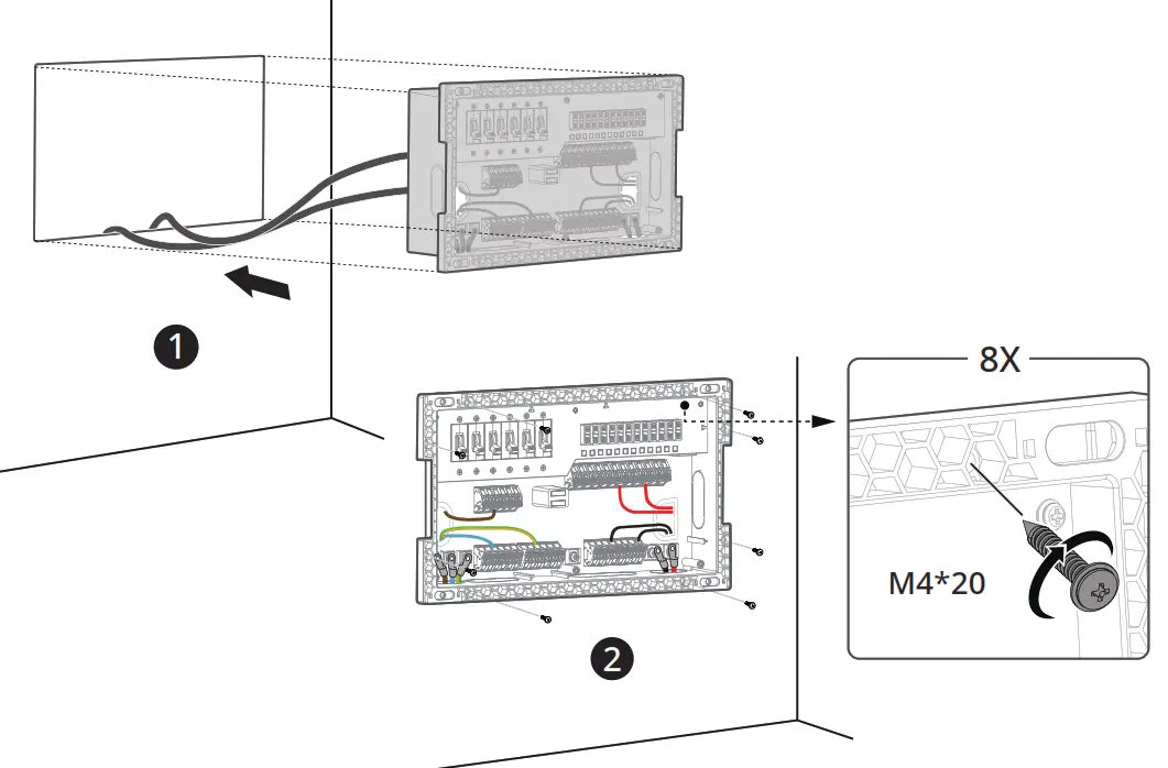 ECOFLOW EFM100-LD-HV AC-DC Smart Distribution Panel - surface cover 1