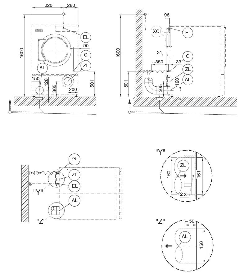 Miele-PDR-918-Gas-Heated-Commercial-Dryer-fig-2