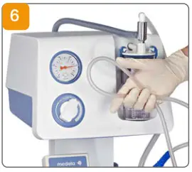 medela 077.0083 Electric Vacuum - Release the