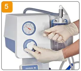 medela 077.0083 Electric Vacuum - mended vacuum