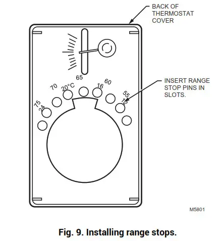 resideo T4398A,B Precision Electric Heating Thermostat - Security Features 2